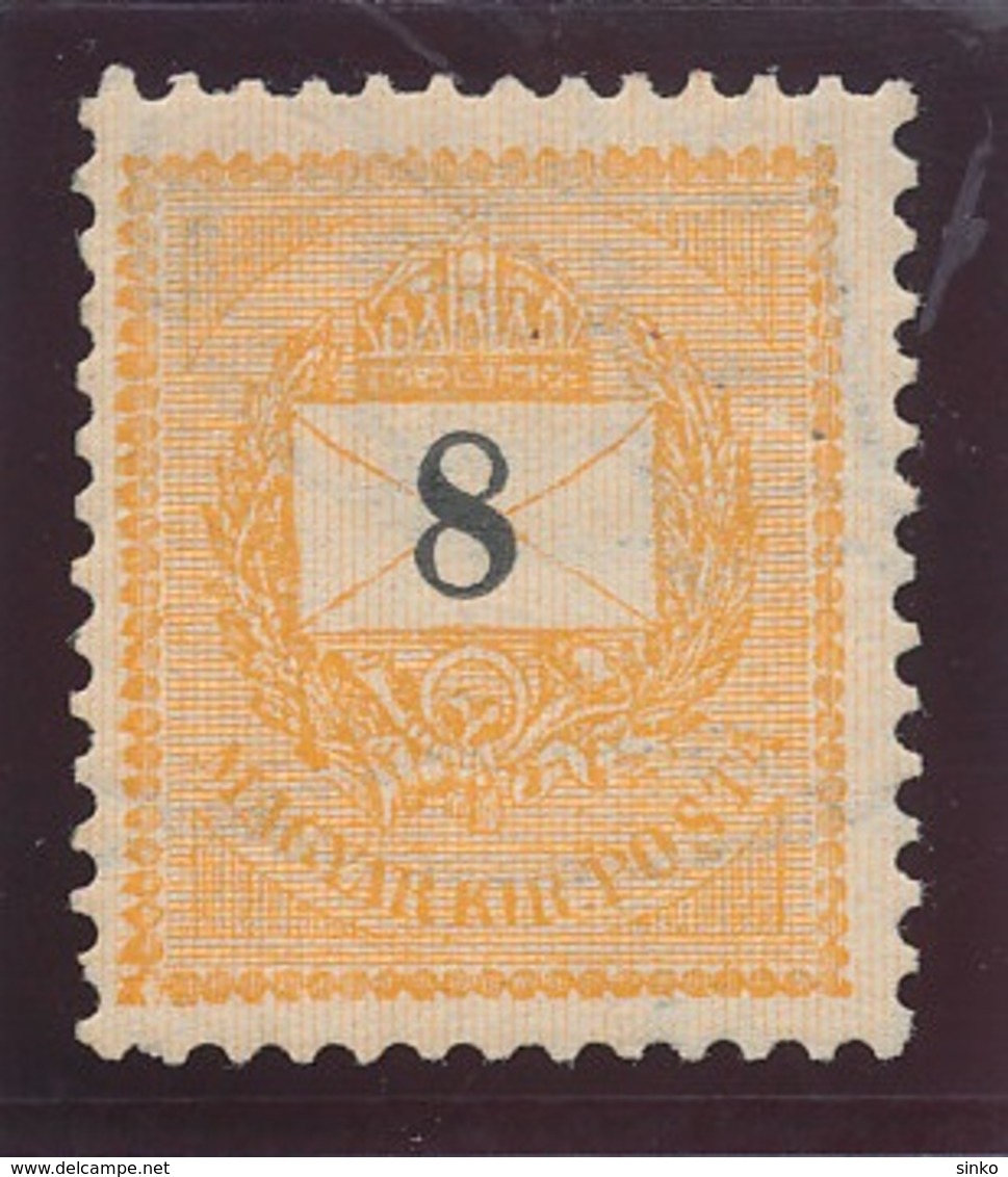 1899. Black Number 8kr Stamp - Ungebraucht