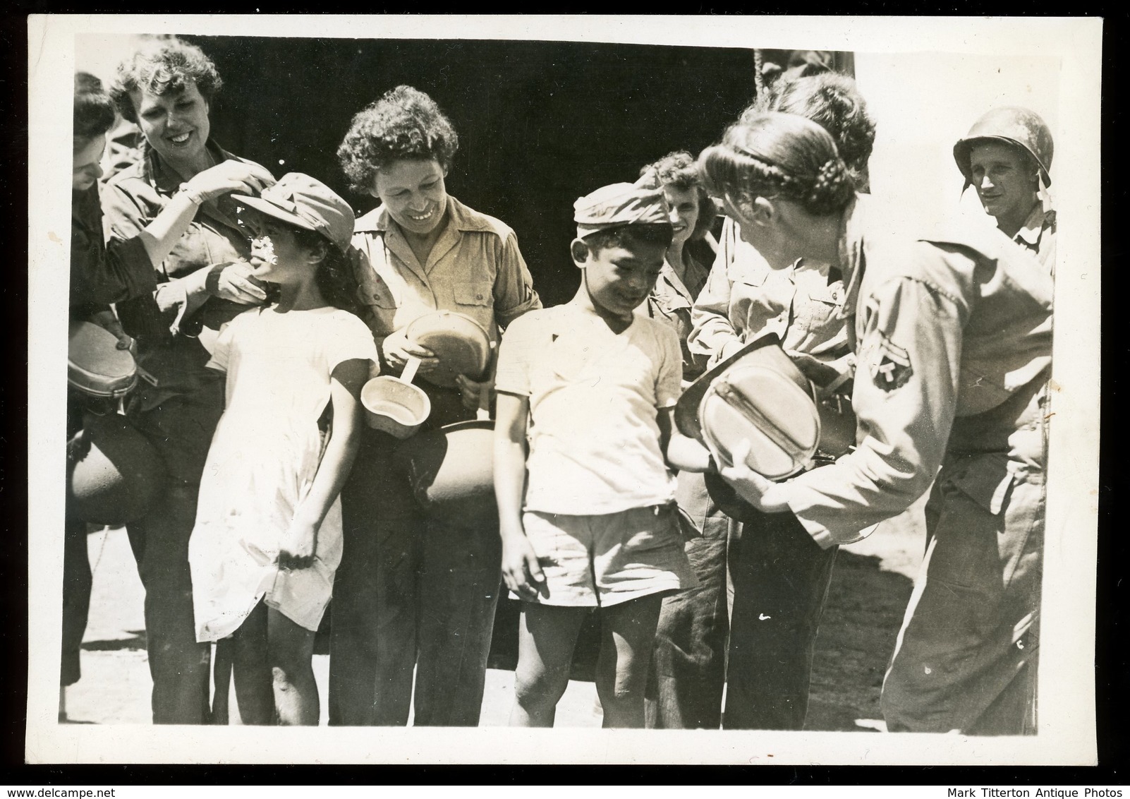 Original Press Photograph WW2 / WWII The Pacific - U.S. Women's Army Corps - War, Military