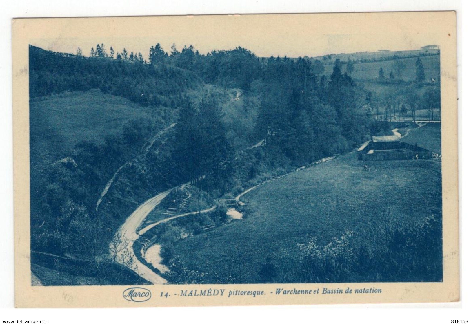 14. MALMEDY Pittoresque - Warchenne Et Bassin De Natation  (Marcovici) - Malmedy