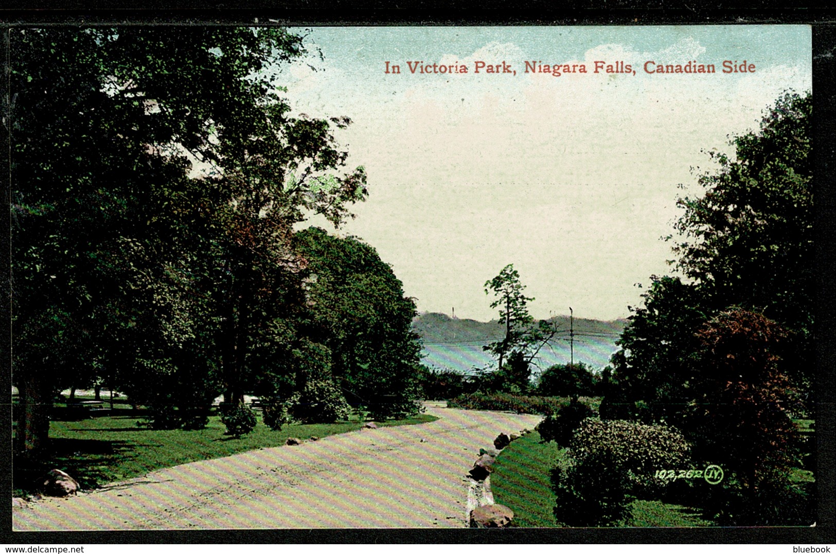 Ref 1319 - Early Canada Postcard - In Victoria Park - Niagara Falls - Niagara Falls