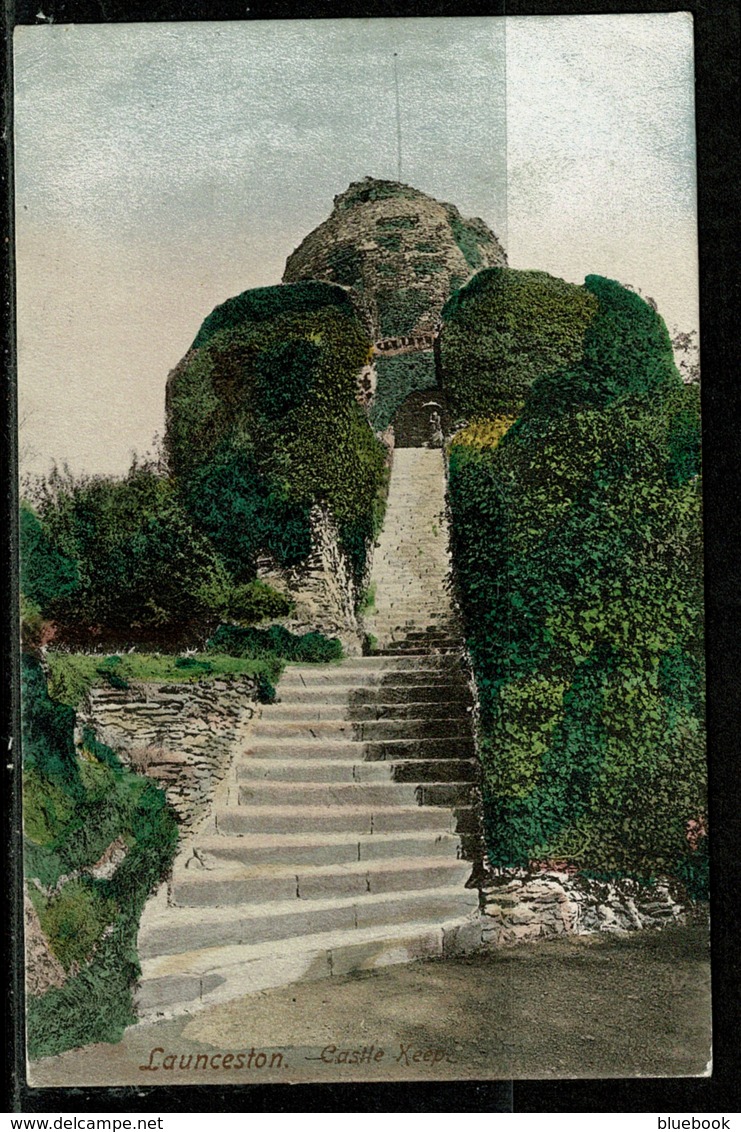 Ref 1319 - 1905 Postcard - Launceston Castle - Cornwall - Other & Unclassified