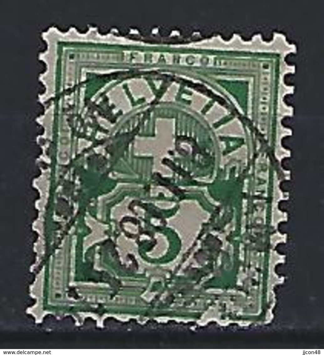 Switzerland 1906 Arms  Mi.84 - Used Stamps