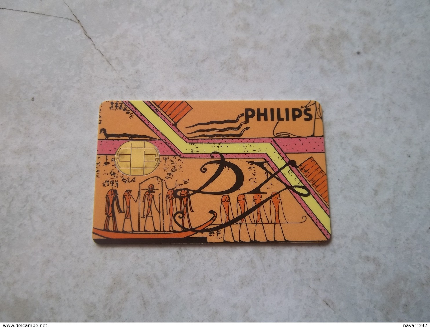 ANCIENNE CARTE A PUCE PHILIPS PEU COURANT !!! - Autres & Non Classés