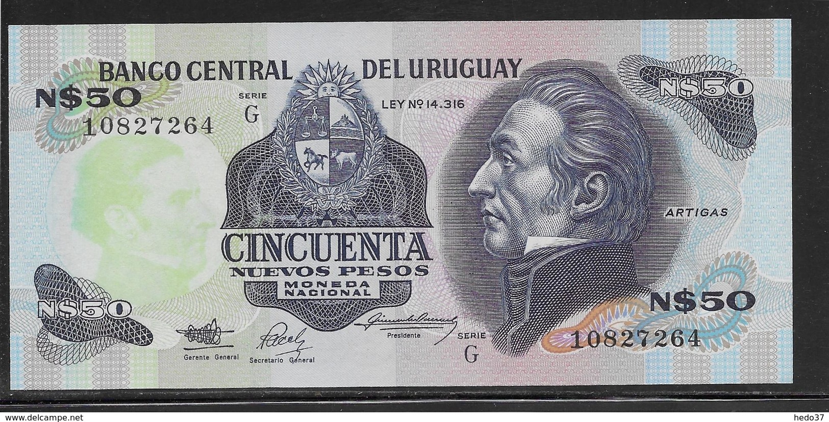 Uruguay - 50 Pesos - Pick N°61A - NEUF - Uruguay