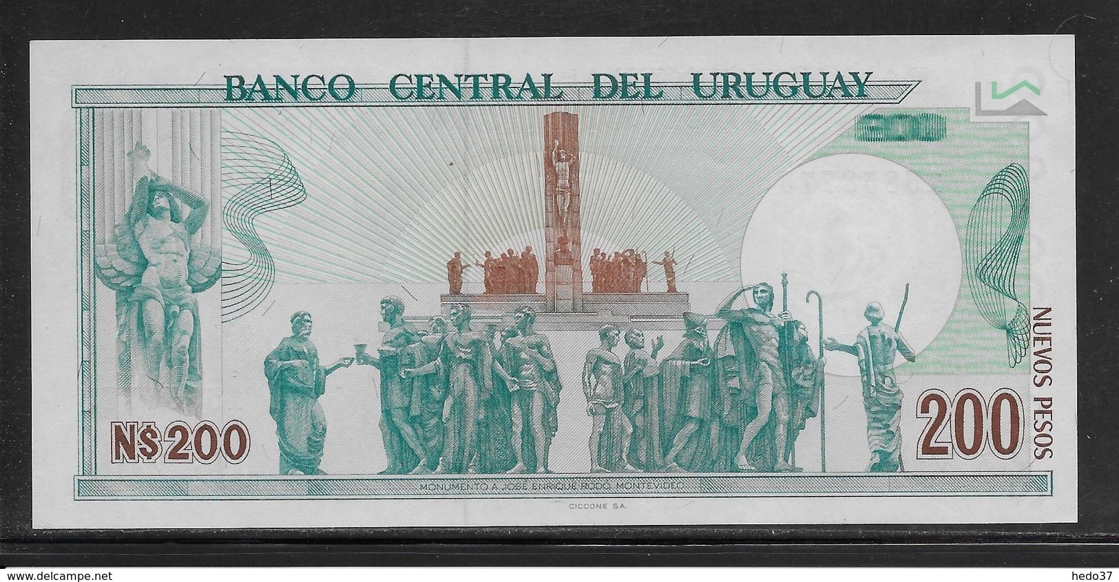 Uruguay - 200 Pesos - Pick N°66 - NEUF - Uruguay