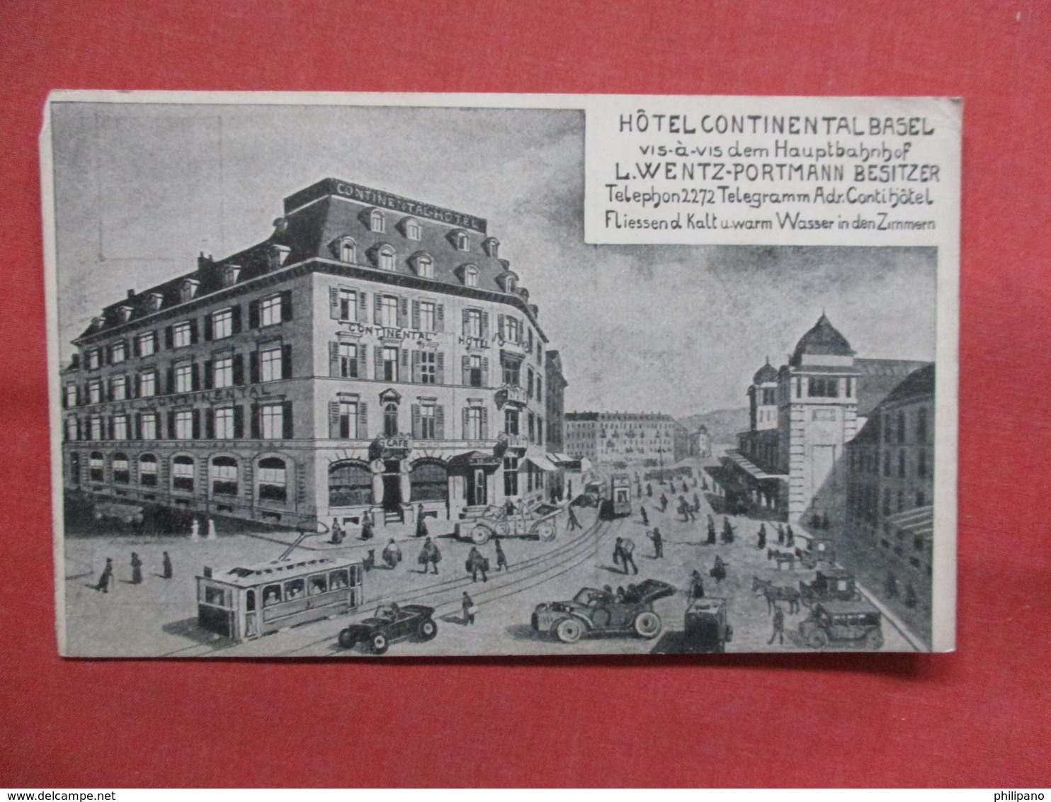 Hotel Continental Basel,  Switzerland > BL Basle-  -ref    3552 - Other & Unclassified