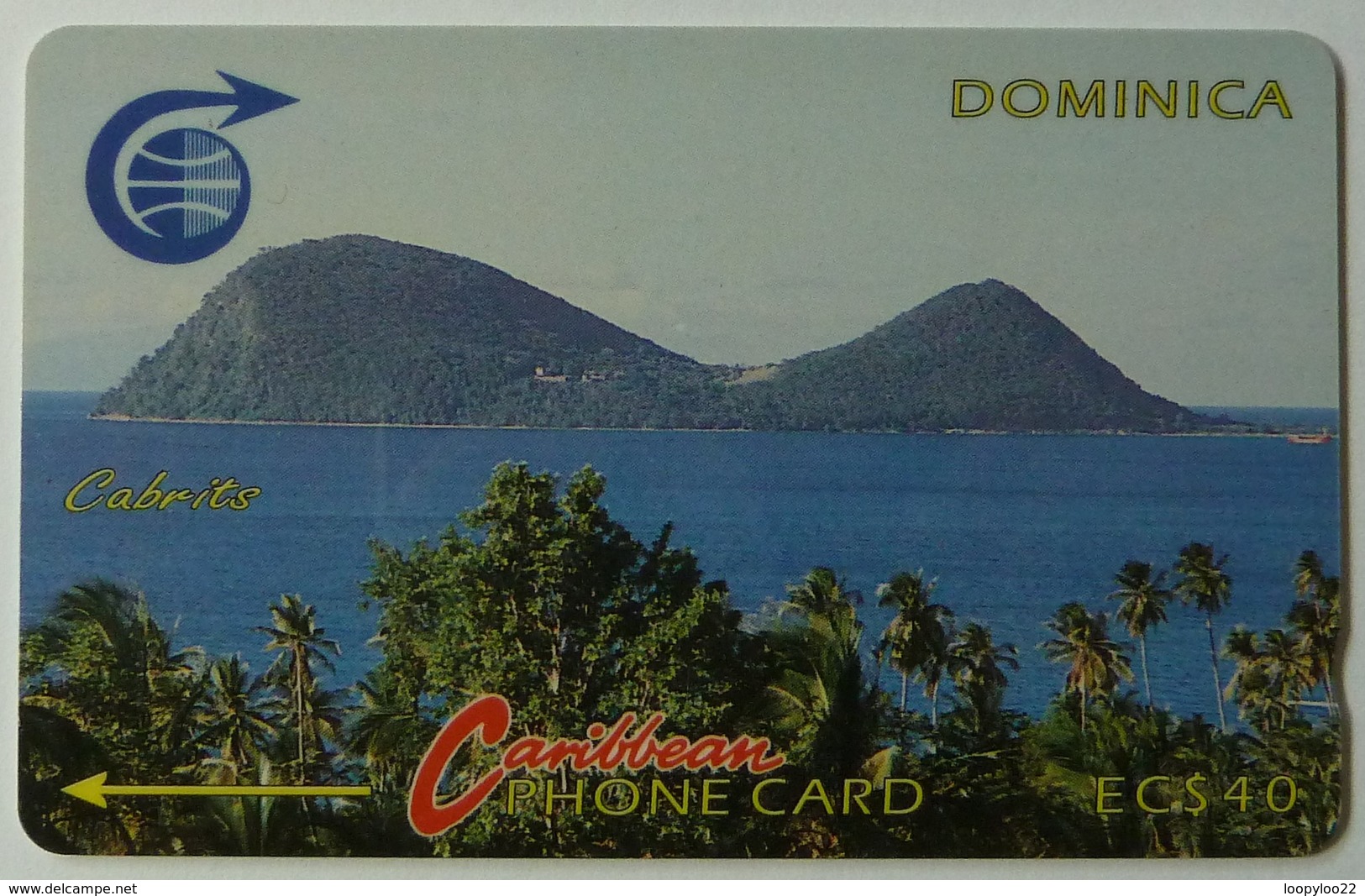 DOMINICA - GPT - 3CDMC - $40 - DOM-3C - Cabrits - 2000ex - Mint - Dominica