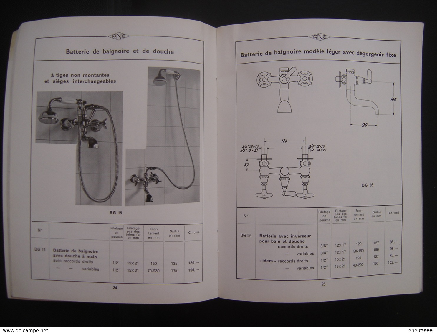 1959 Catalogue Robinet NUSSBAUM ROBINETTERIE Strasbourg Loft Industrie Industriel - Bricolage / Technique