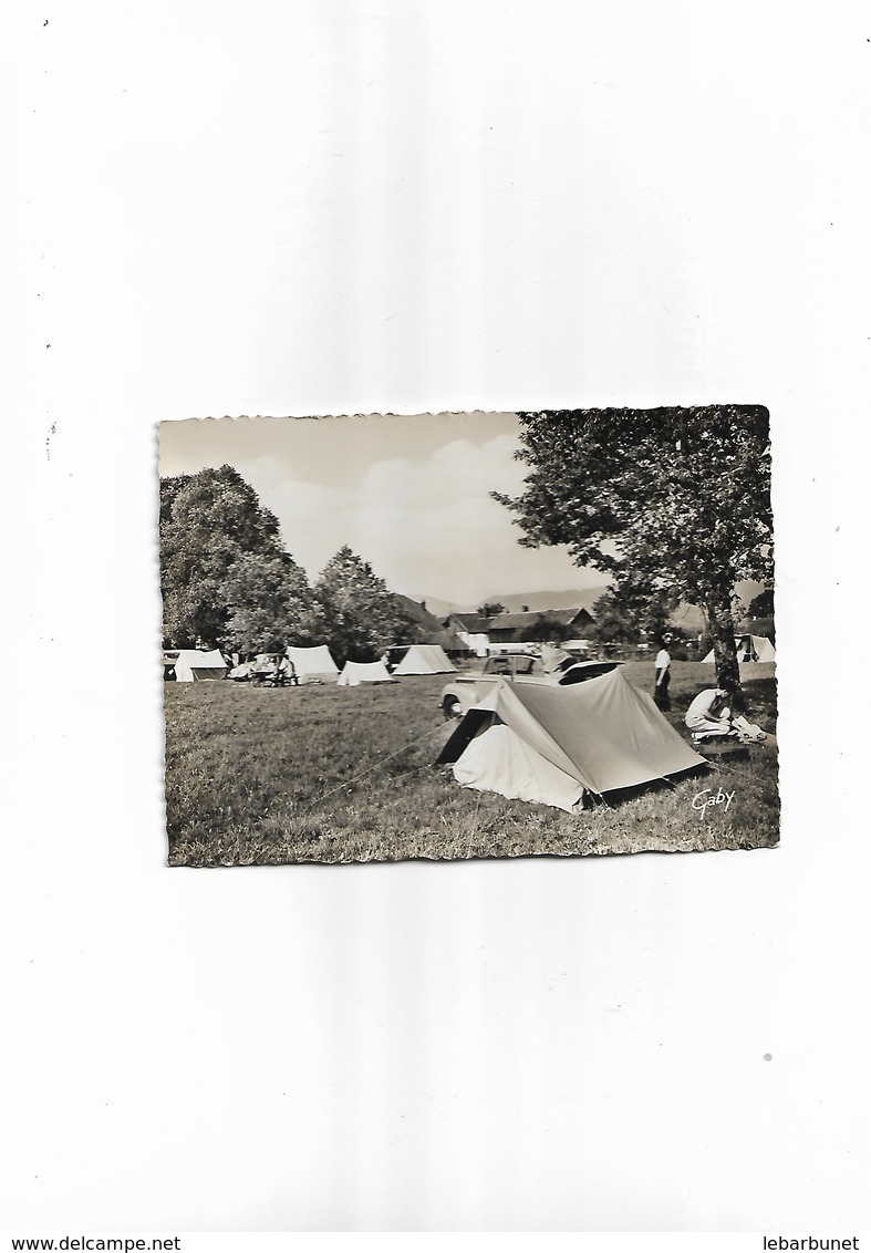 Carte Postale Années 60 Environs De Le Thillot (88) La Fresse Le Camping - Le Thillot
