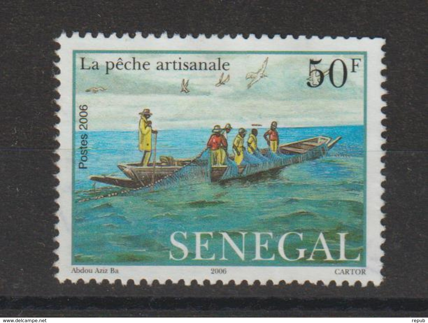 Sénégal 2006 Peche Artisanale Oblit. Used - Senegal (1960-...)