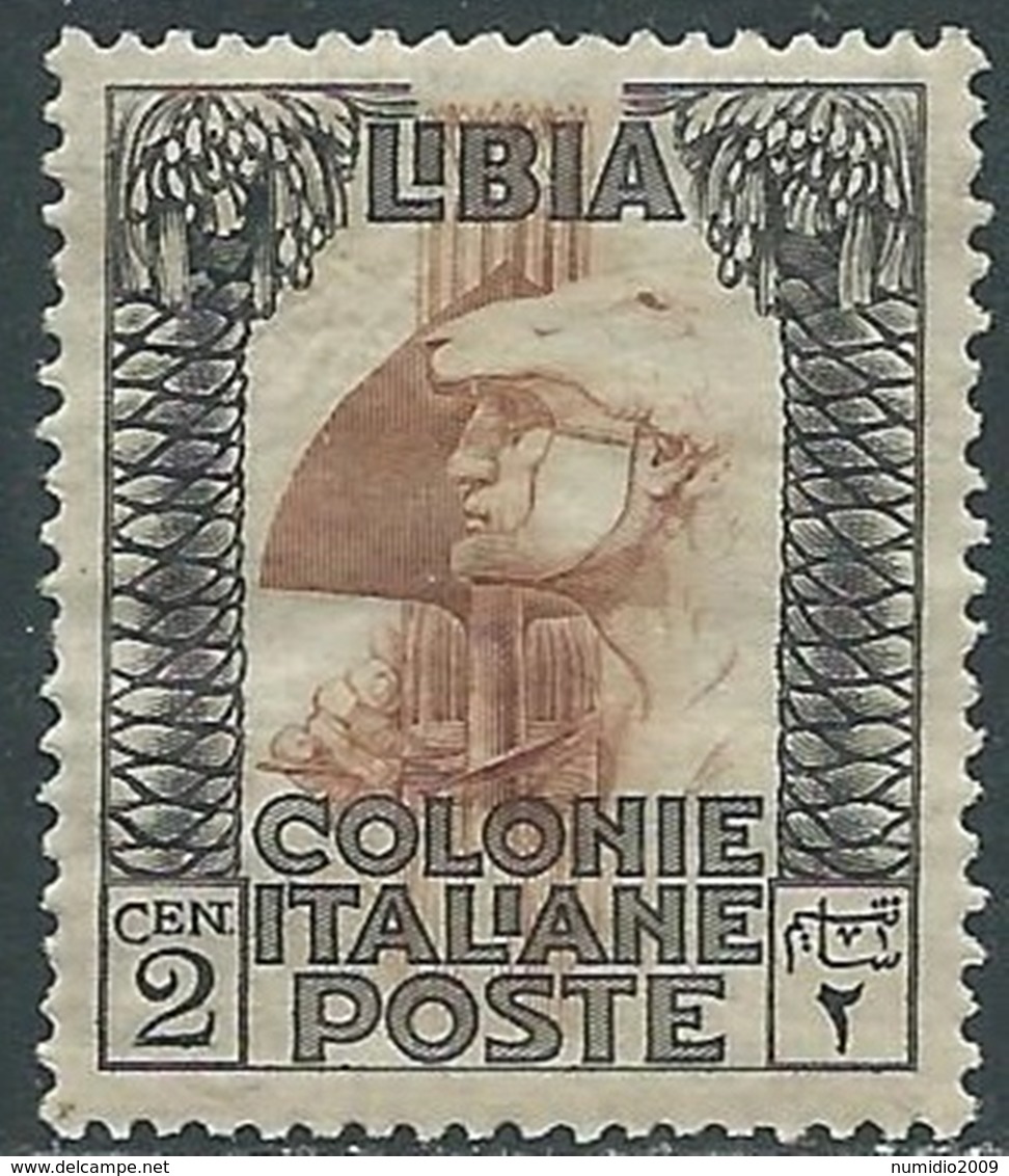 1921 LIBIA PITTORICA 2 CENT MNH ** - RA31-3 - Libyen