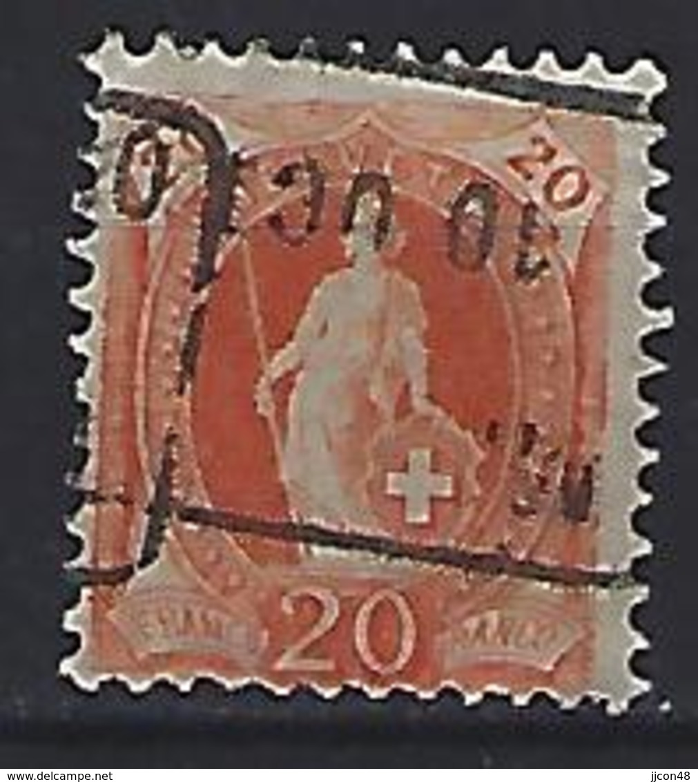 Switzerland 1882 Helvita  Mi.58 - Used Stamps