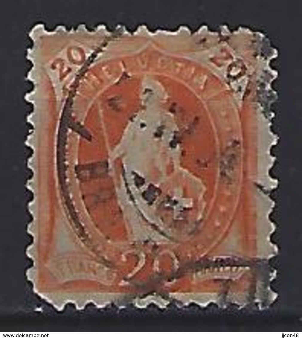 Switzerland 1882 Helvita  Mi.58 - Used Stamps