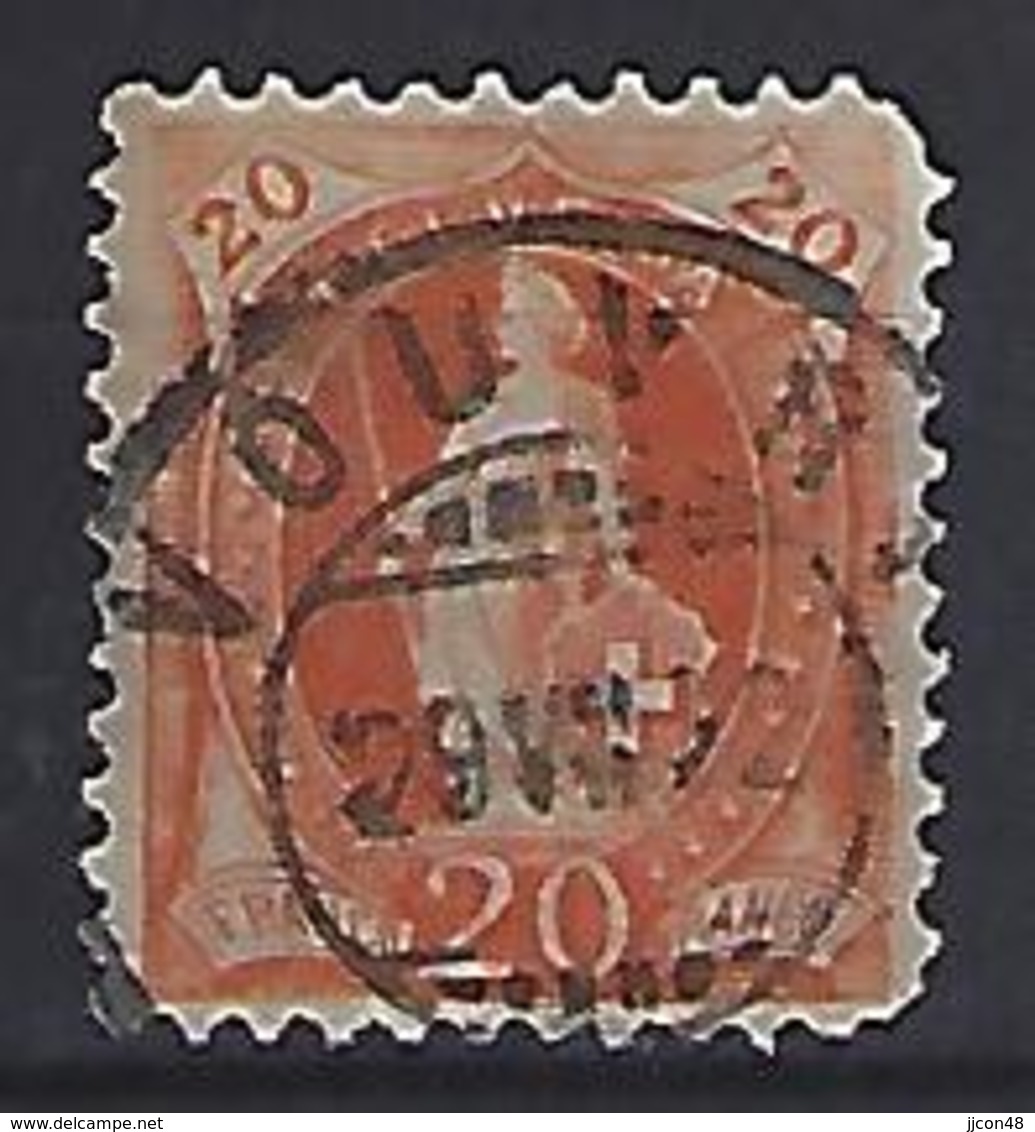 Switzerland 1882 Helvita  Mi.58 - Used Stamps