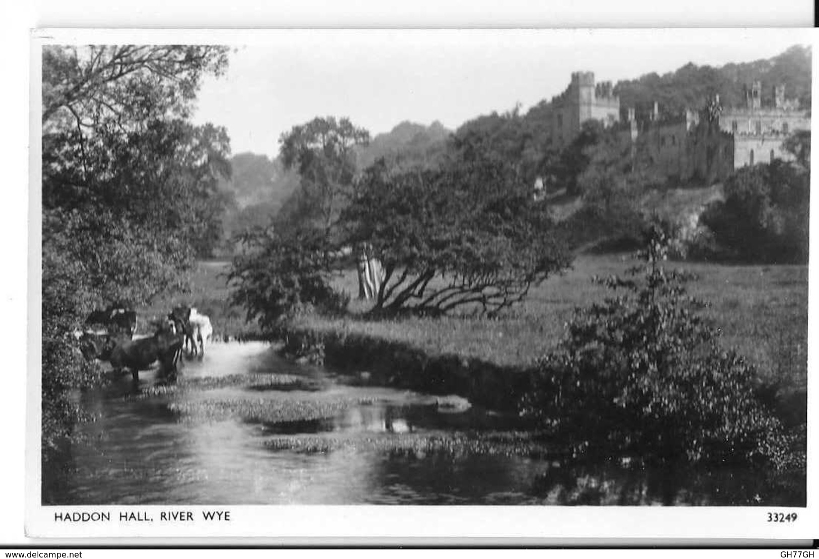 CPA HADDON HALL -RIVER WYE - Derbyshire