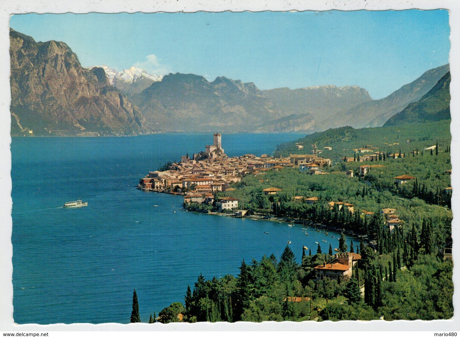 LAGO  DI  GARDA   MALCESINE   PANORAMA      (NUOVA) - Altri & Non Classificati