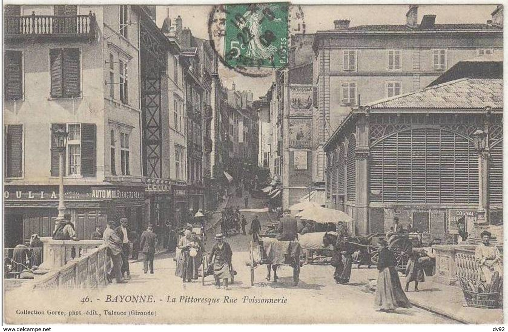 PYRENNEES ATLANTIQUES BAYONNE RUE DE LA POISSONNERIE - Bayonne