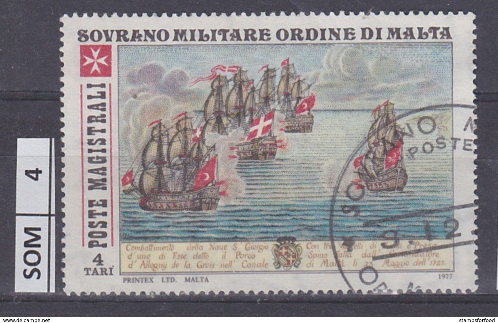 SOVRANO ORDINE DI MALTA   1976	Espresso, Usato - Altri - Europa