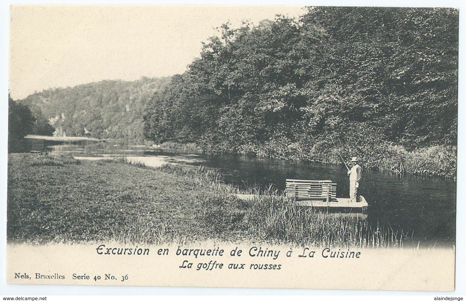 Chiny - Excursion En Barquette De Chiny à La Cuisine - La Goffre Aux Rousses - Nels Serie 40 No 36 - Chiny