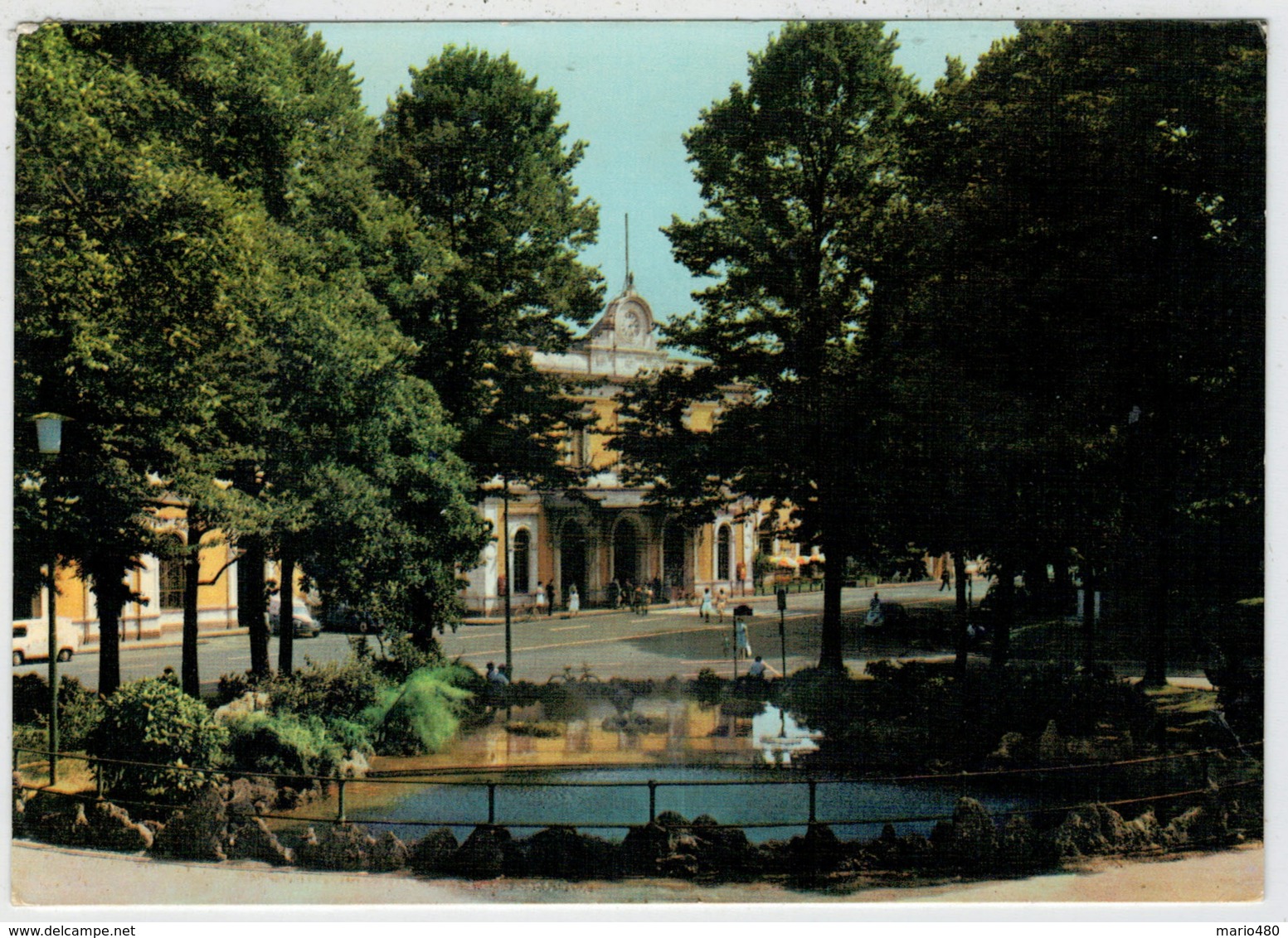 MONZA   STAZIONE  FERROVIARIA              (VIAGGIATA) - Monza