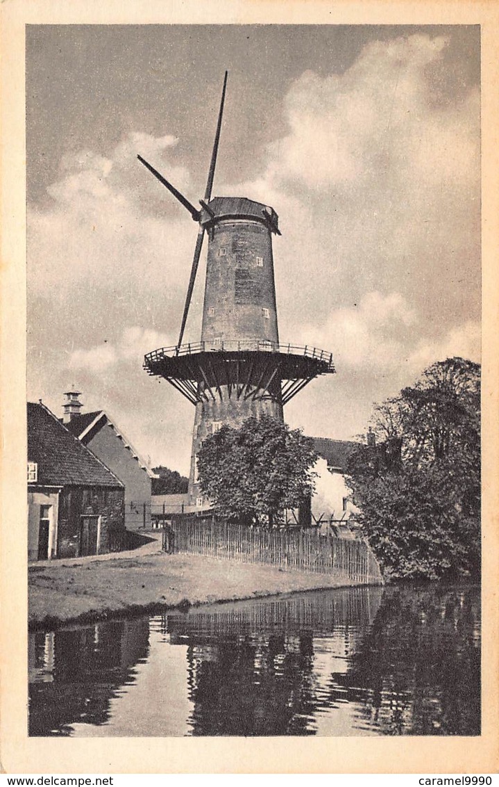 Windmolen Molen Windmill Moulin à Vent   Leiden  Korenmolen De Stier   Echte Fotokaart     L 566 - Windmolens