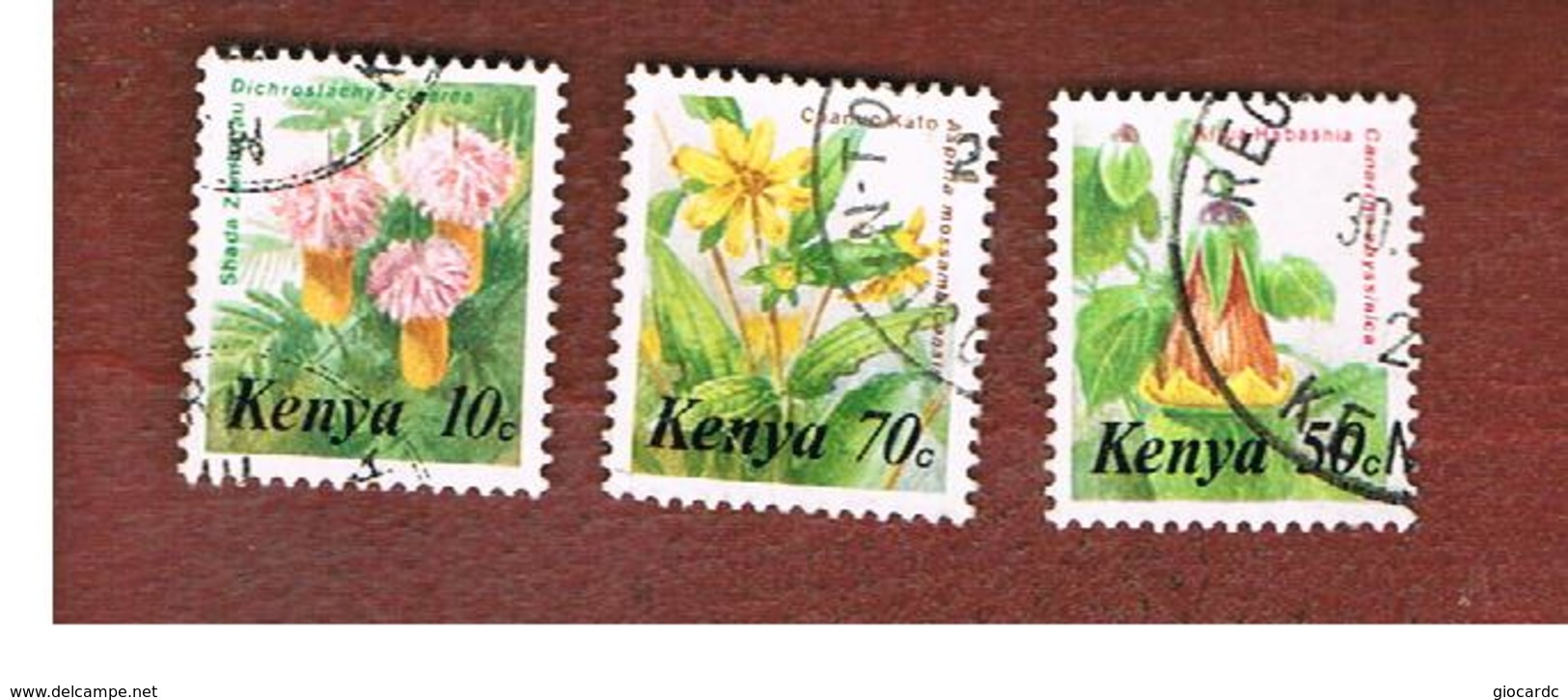 KENYA  - SG 257   -  1983 FLOWERS  -  USED° - Kenia (1963-...)