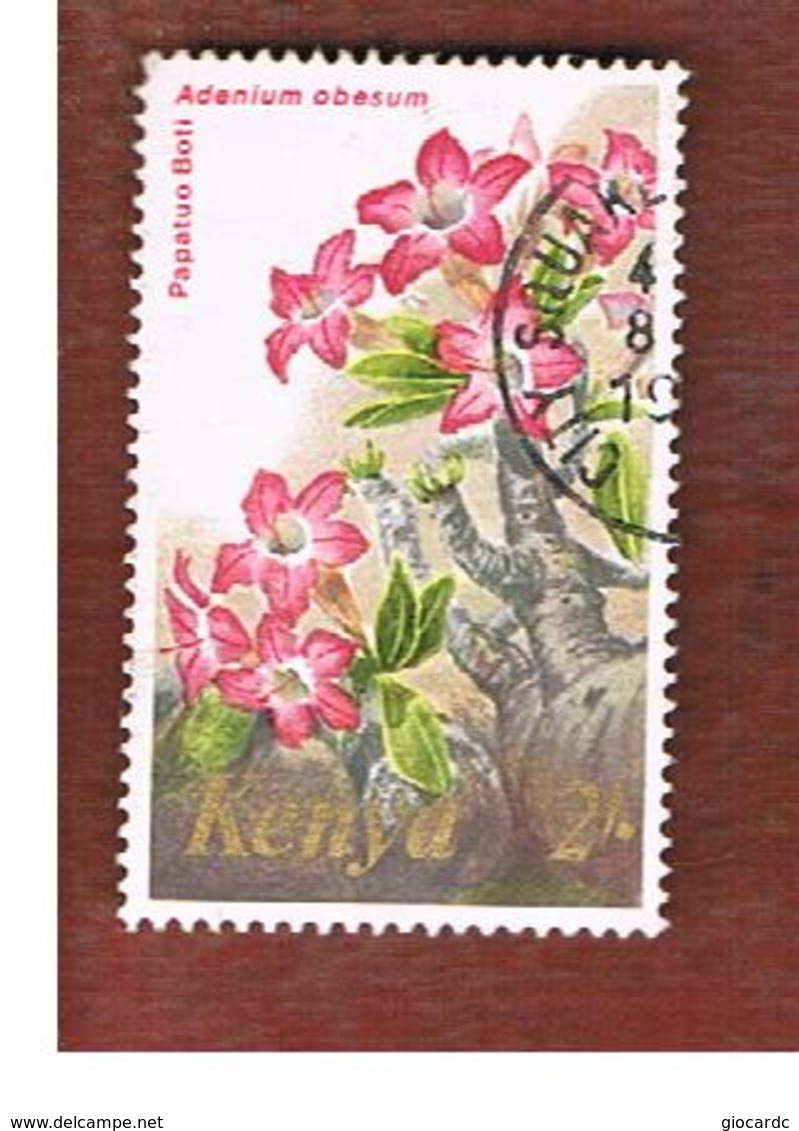 KENYA  - SG 265   -  1983 FLOWERS: ADENIUM OBESUM -  USED° - Kenia (1963-...)