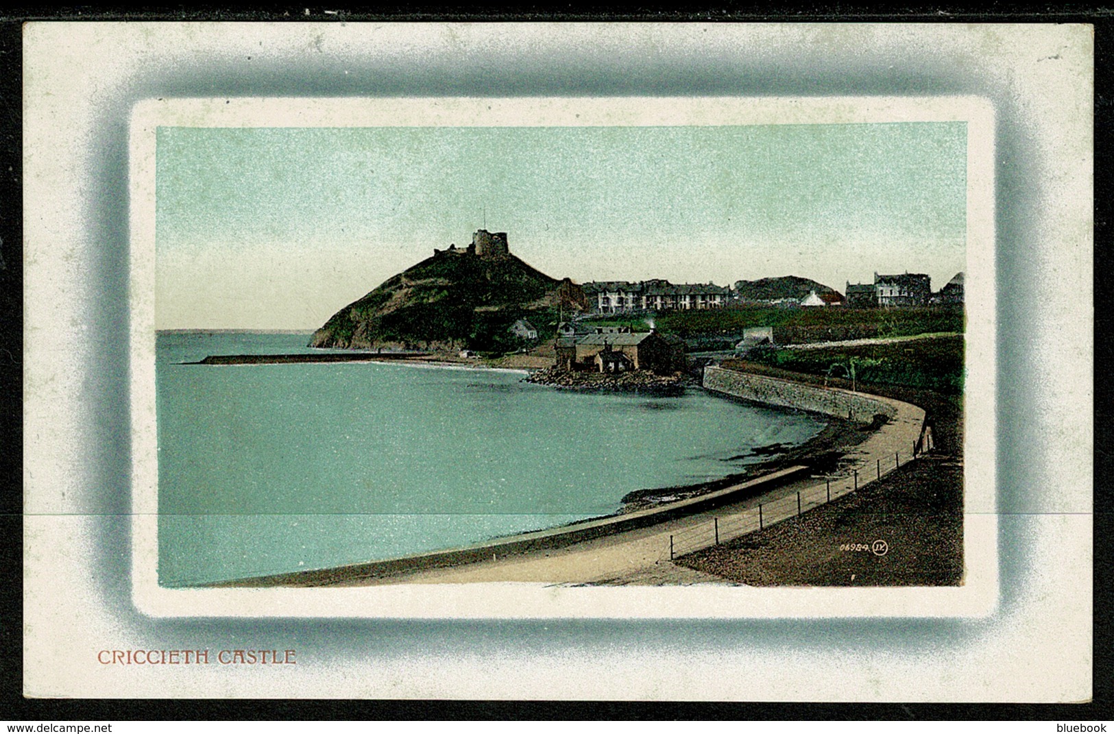 Ref 1320 - Early Postcard - Criccieth Castle - Caernarvonshire Wales - Caernarvonshire