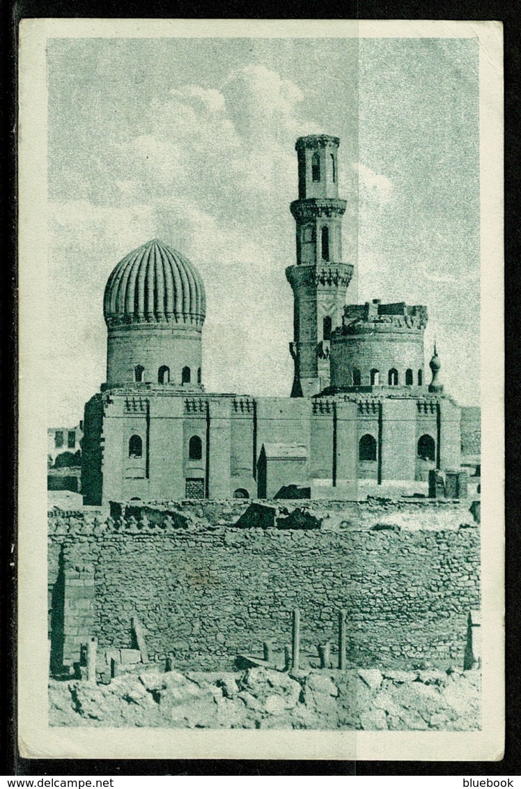 Ref 1320 - 1918 WWI Egypt Military Censored Postcard - GB BAPO Z - Base Army Post Office Z - 1915-1921 Britischer Schutzstaat