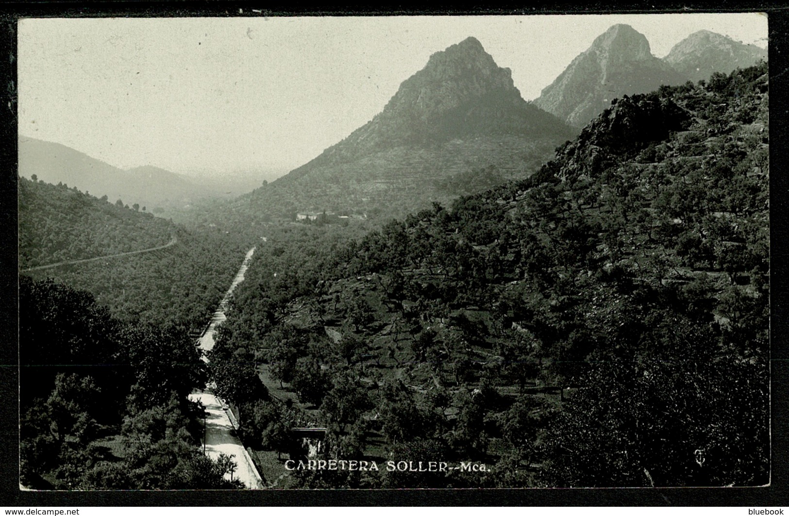 Ref 1320 - Early Postcard - Carretera Soller - Mallorca Majorca - Spain - Mallorca