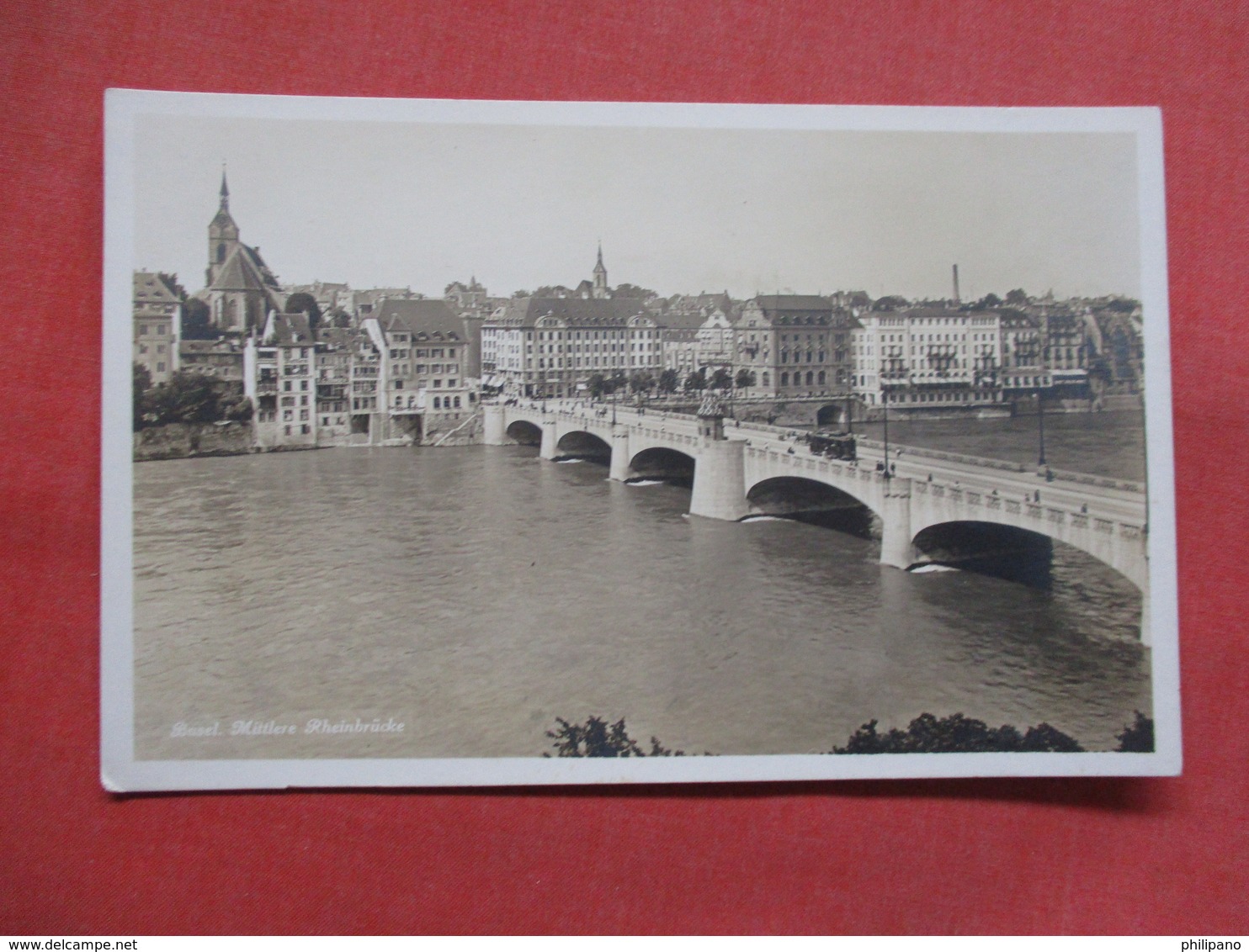 Switzerland > BS Basle- RPPC     Ref    3553 - Other & Unclassified
