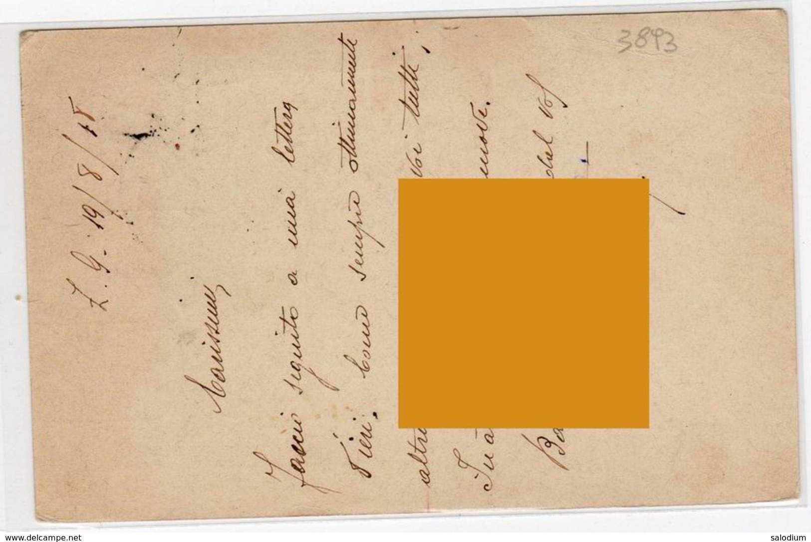 Cartolina Postale 156° Compagnia TELEGRAFISTI 7° Genio - Verificato Per Censura - Ww1 1gm Zona Di Guerra - Guerra 1914-18