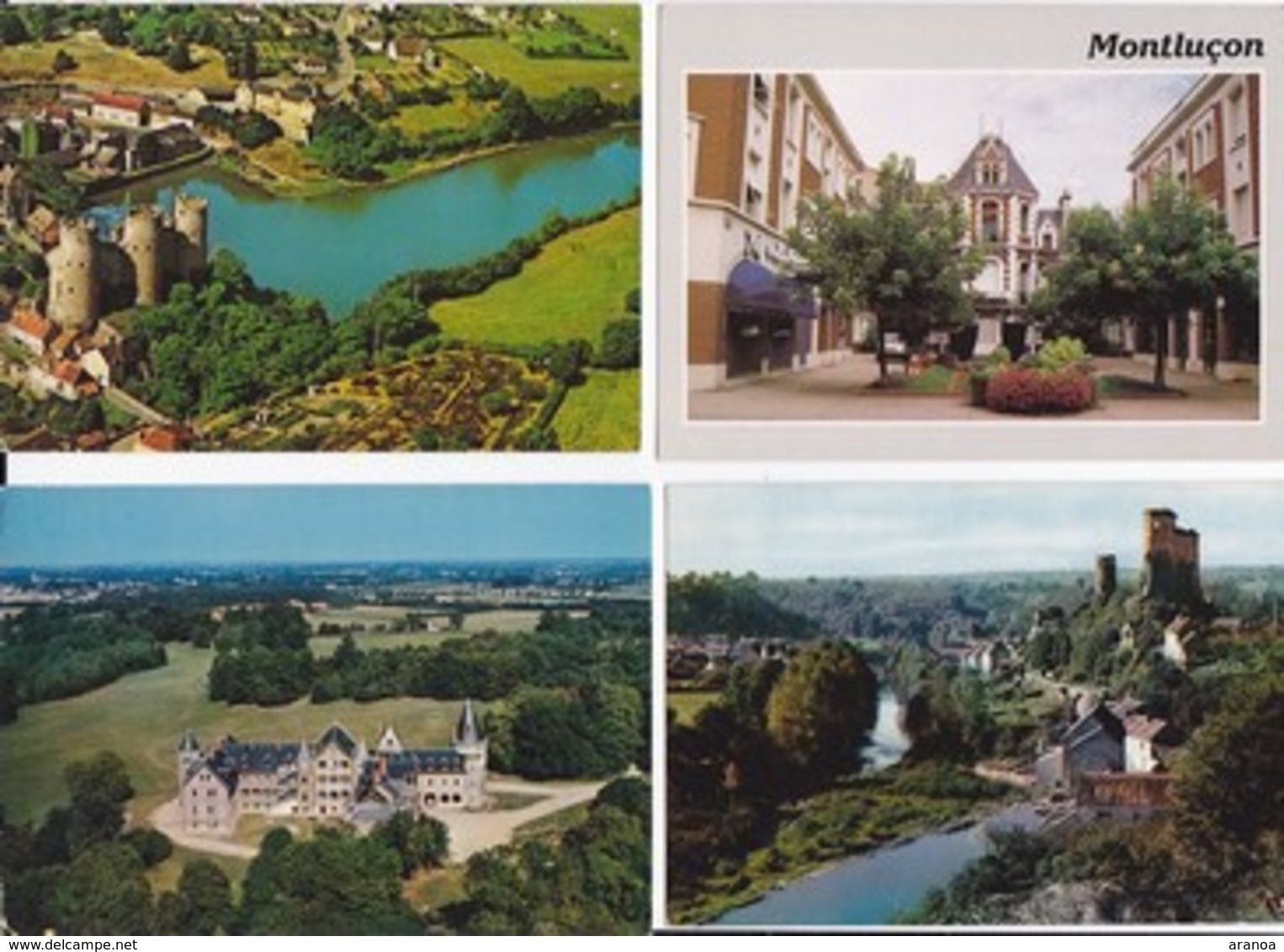 03 -- Allier -- Lot de 81 cartes