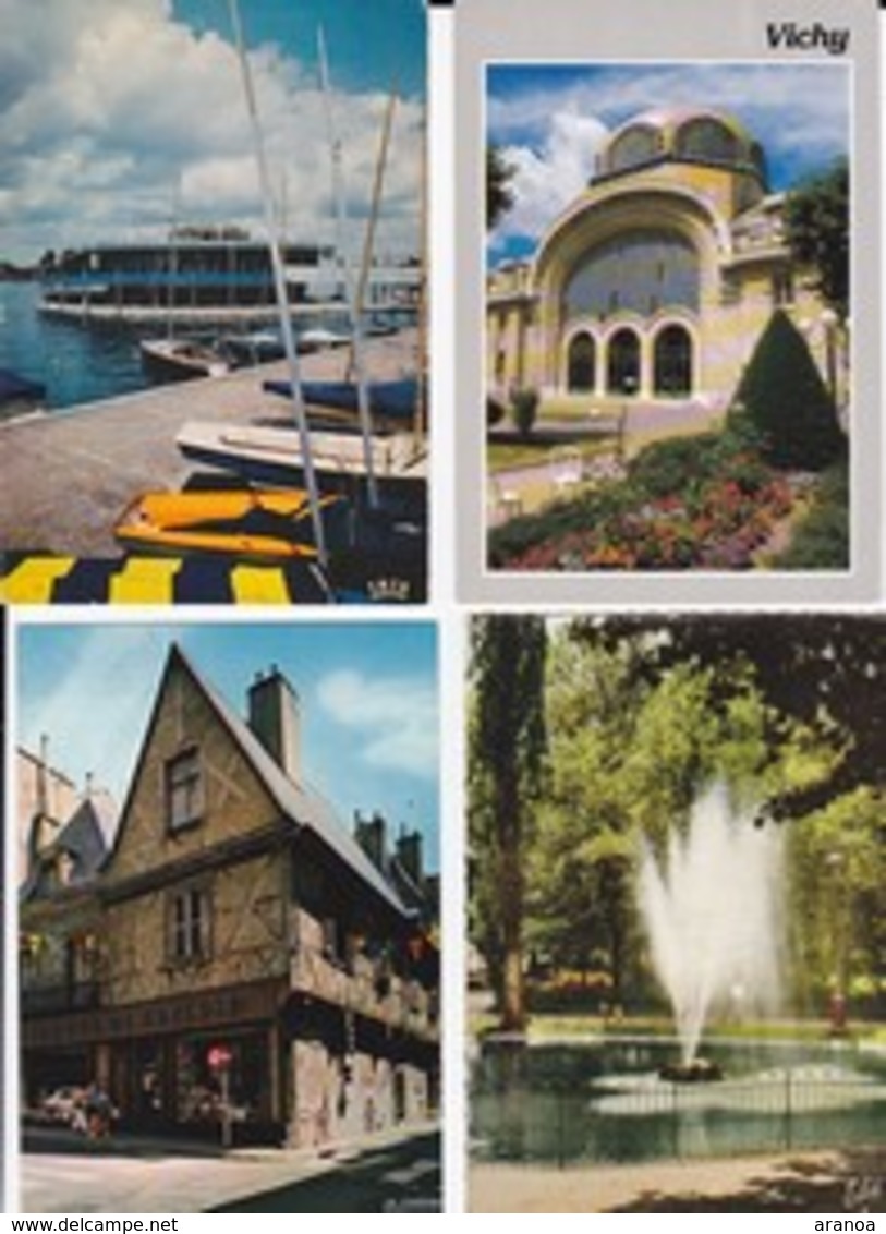 03 -- Allier -- Lot de 81 cartes