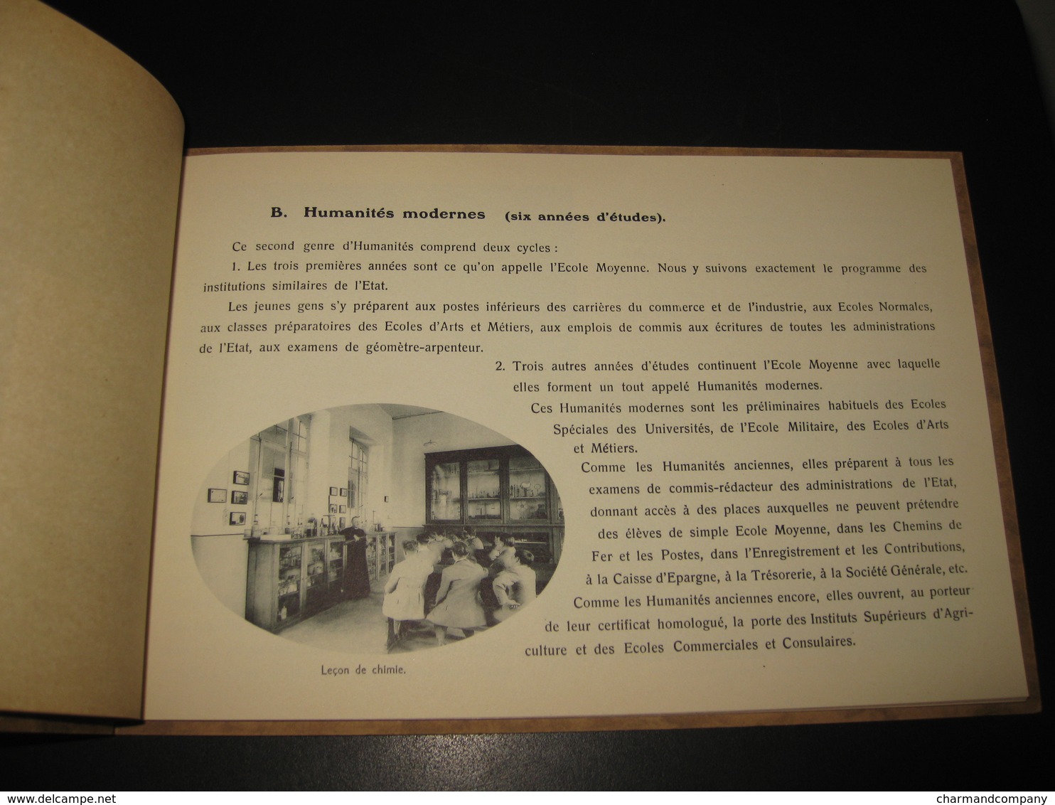 c1930 Plaquette publicitaire Collège Saint-Joseph Virton - nombreuses illustrations - 18 scans