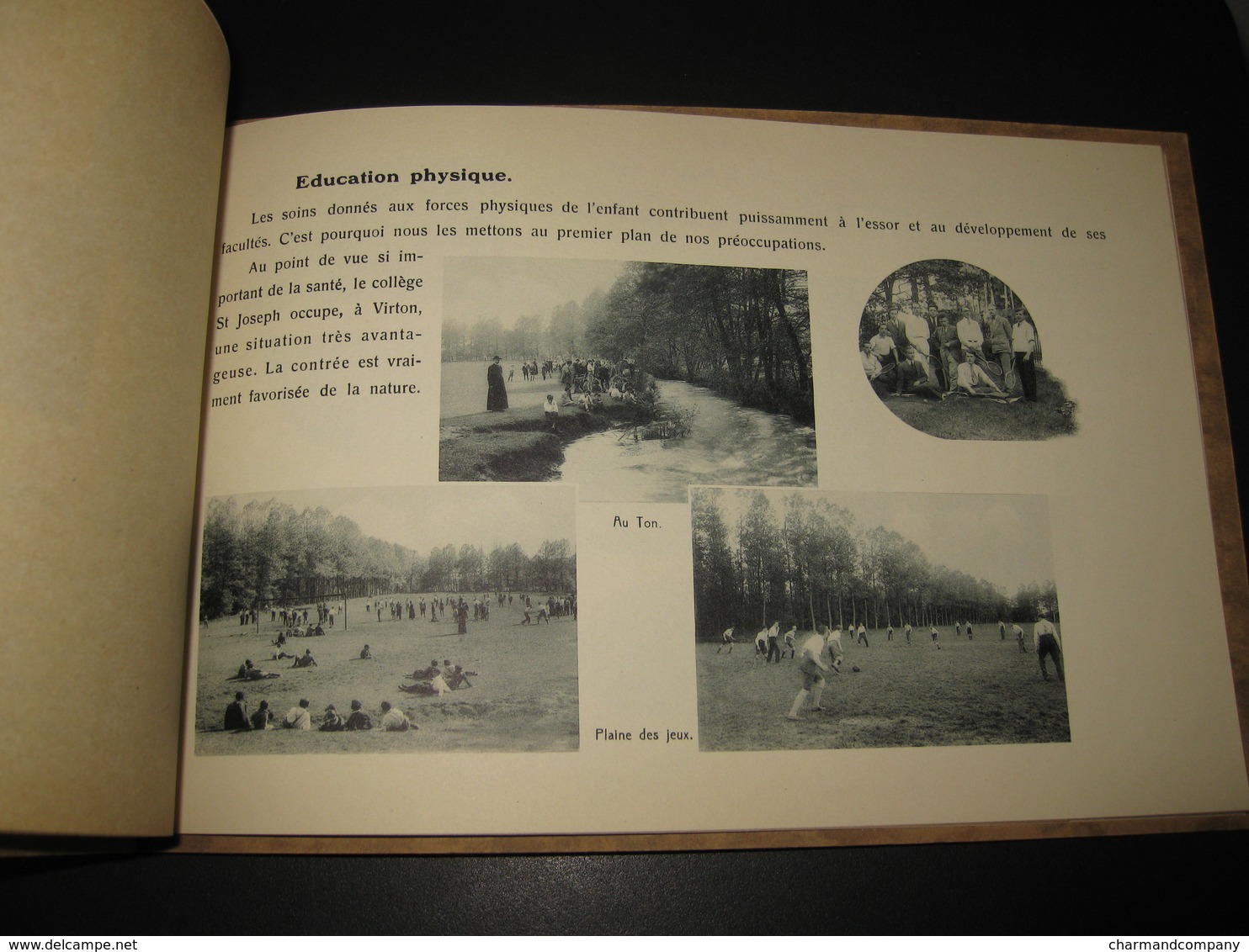 c1930 Plaquette publicitaire Collège Saint-Joseph Virton - nombreuses illustrations - 18 scans