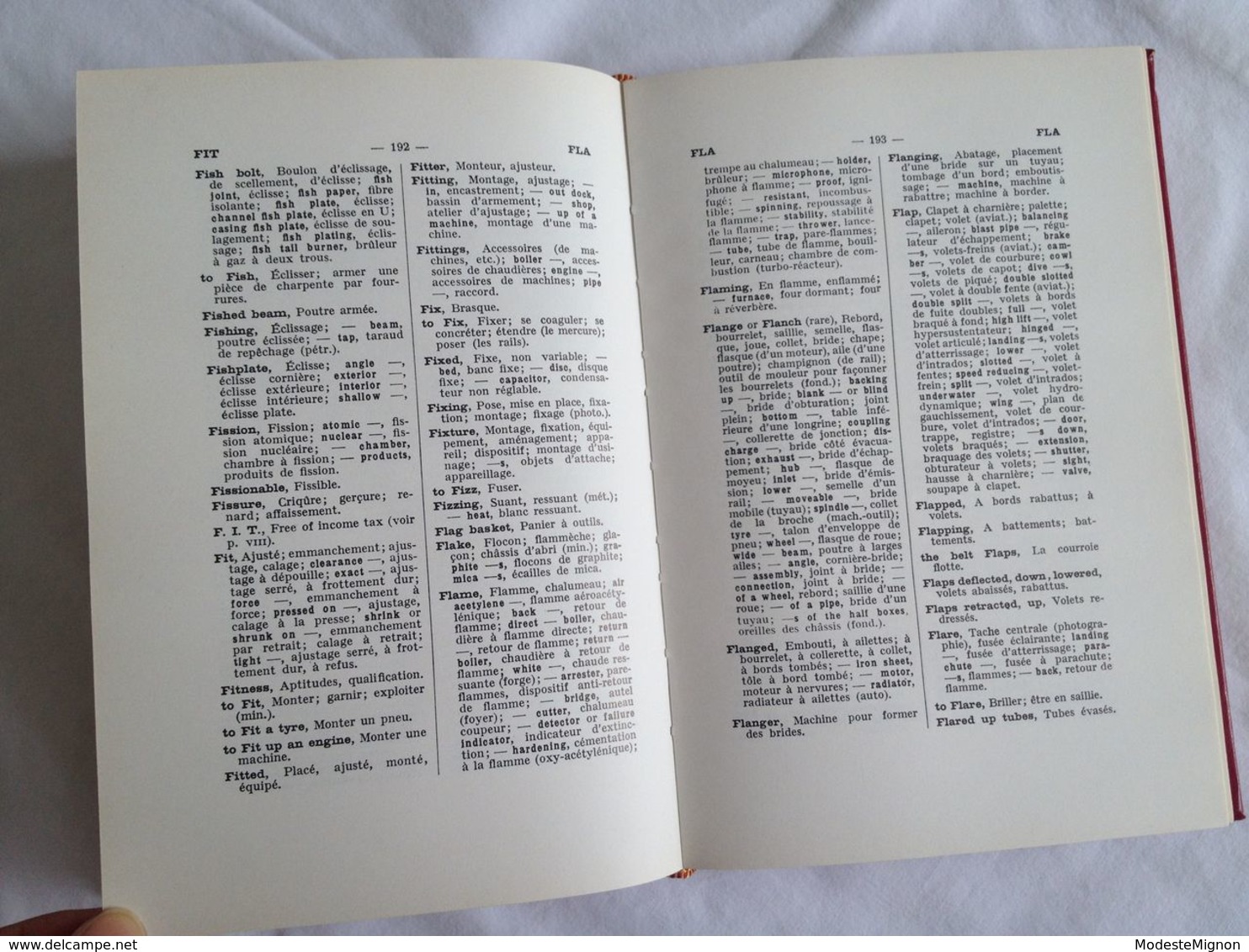 Dictionnaire technique Anglais-Français. Machines-Outils, Mines, Travaux Publics, Moteurs à combustion... de Guy Malgorn