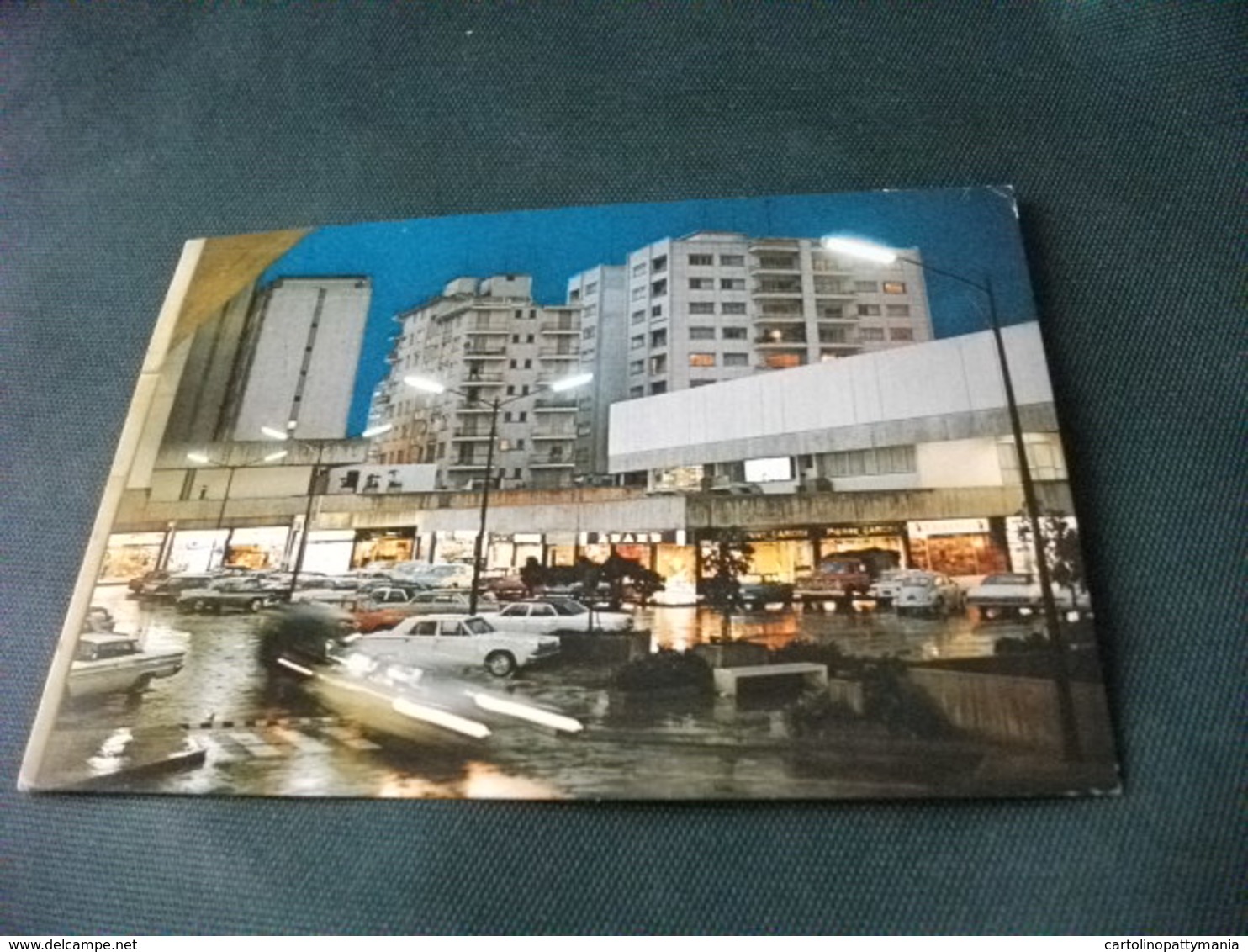 STORIA POSTALE  FRANCOBOLLO VENEZUELA CENTRO COMERCIAL CHACAITO AL ANOCHECER CHACAITO  CARACAS - Venezuela