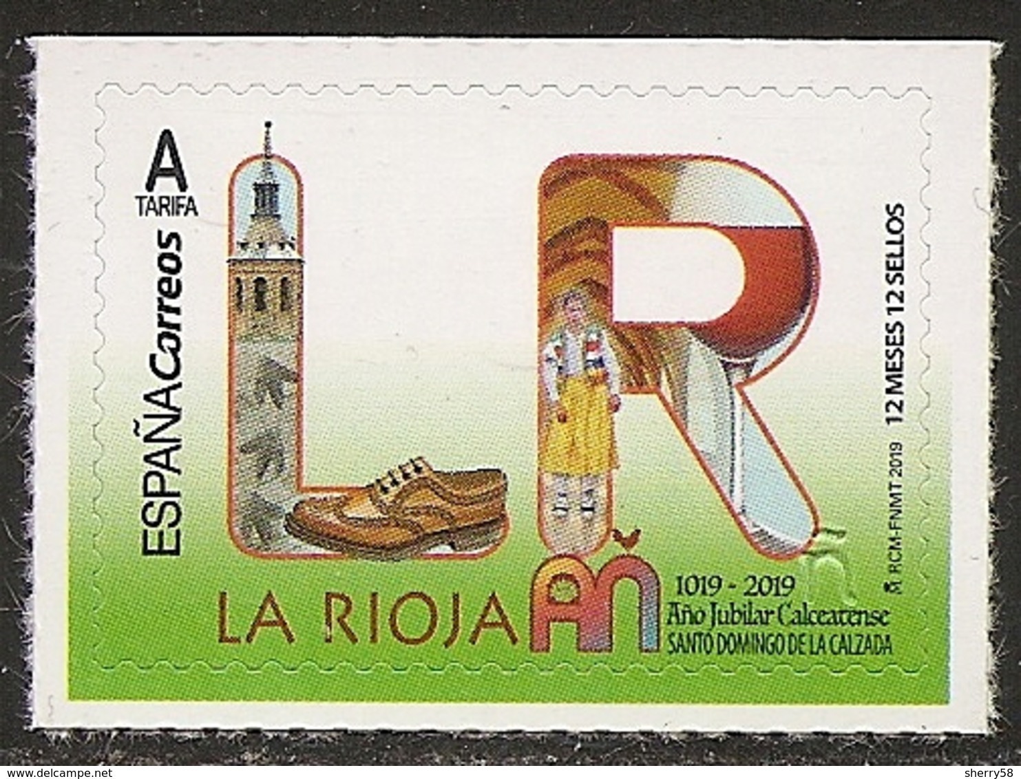 2019-ED. 5276 - 12 Meses, 12 Sellos. LA RIOJA -NUEVO - Nuovi