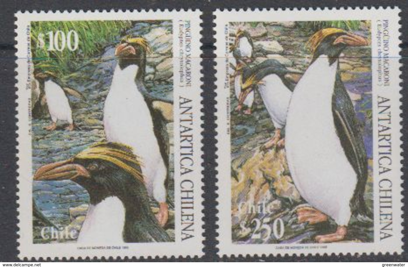 Chile 1995 Penguins 2v ** Mnh (44196A) - Chili