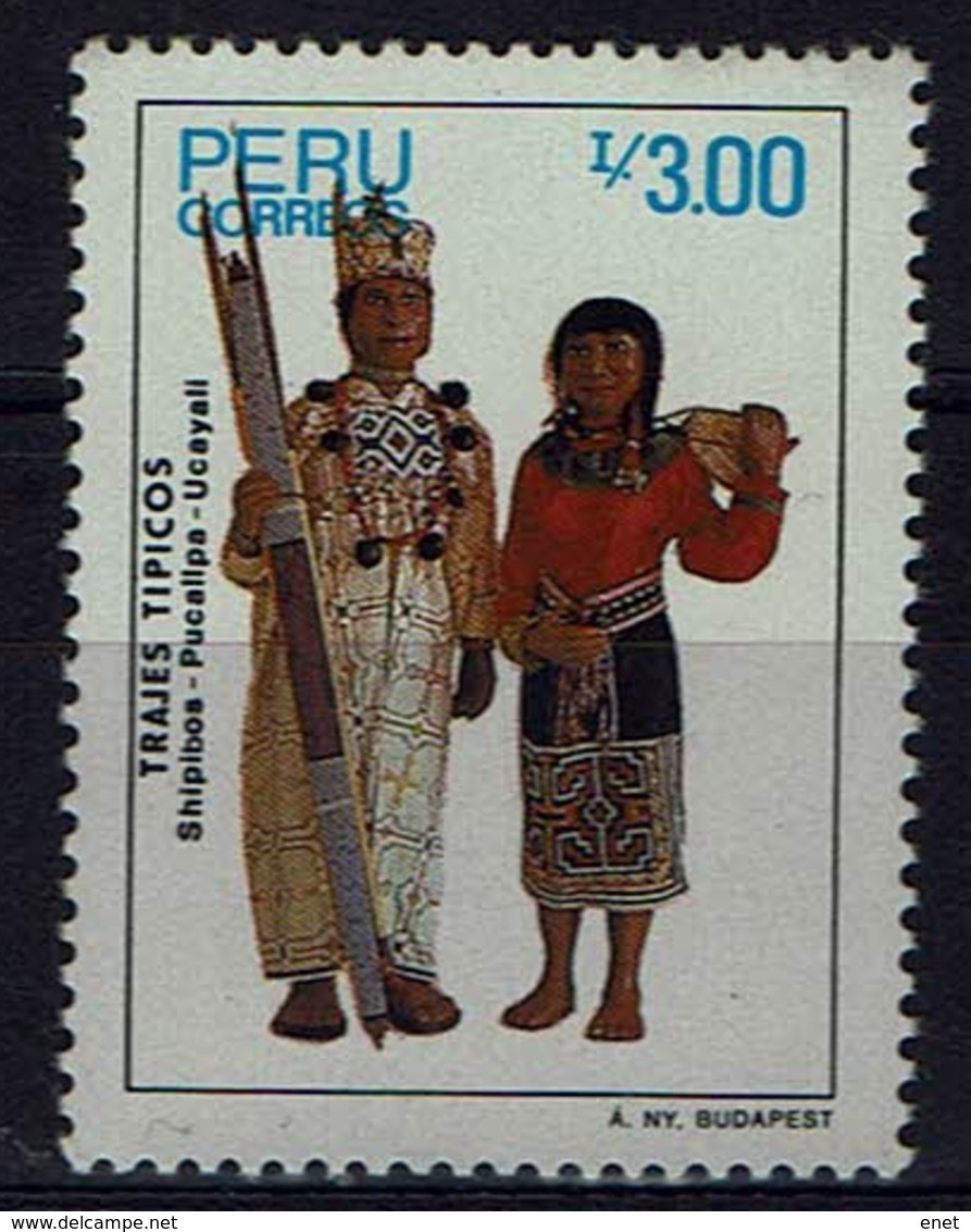 Peru 1987 - Trachten  Folk Costume - MiNr 1349 - Kostüme