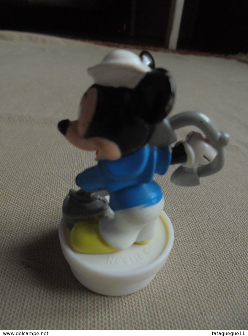 Vintage - Figurine Disney Mickey Mouse Marin Bouchon Smarties Nestlé - Disney