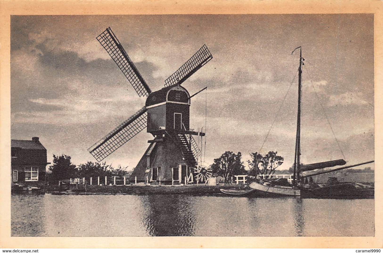 Windmolen Molen Windmill Moulin à Vent  Loenersloot Rodepolder         L 596 - Moulins à Vent