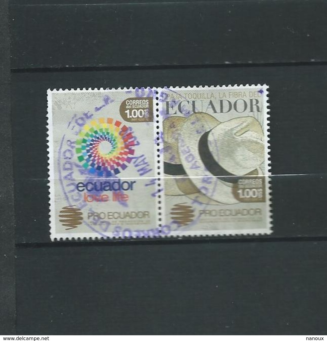 Timbres Oblitére D'équateur - Ecuador