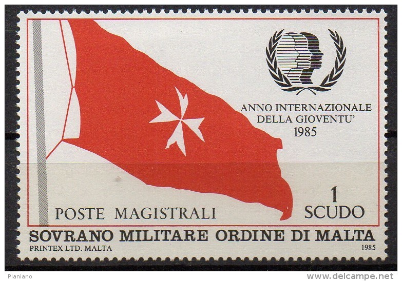 PIA - SMOM - 1985 -  Anno Internazionale Della Gioventù  -  (UN  241) - Sovrano Militare Ordine Di Malta