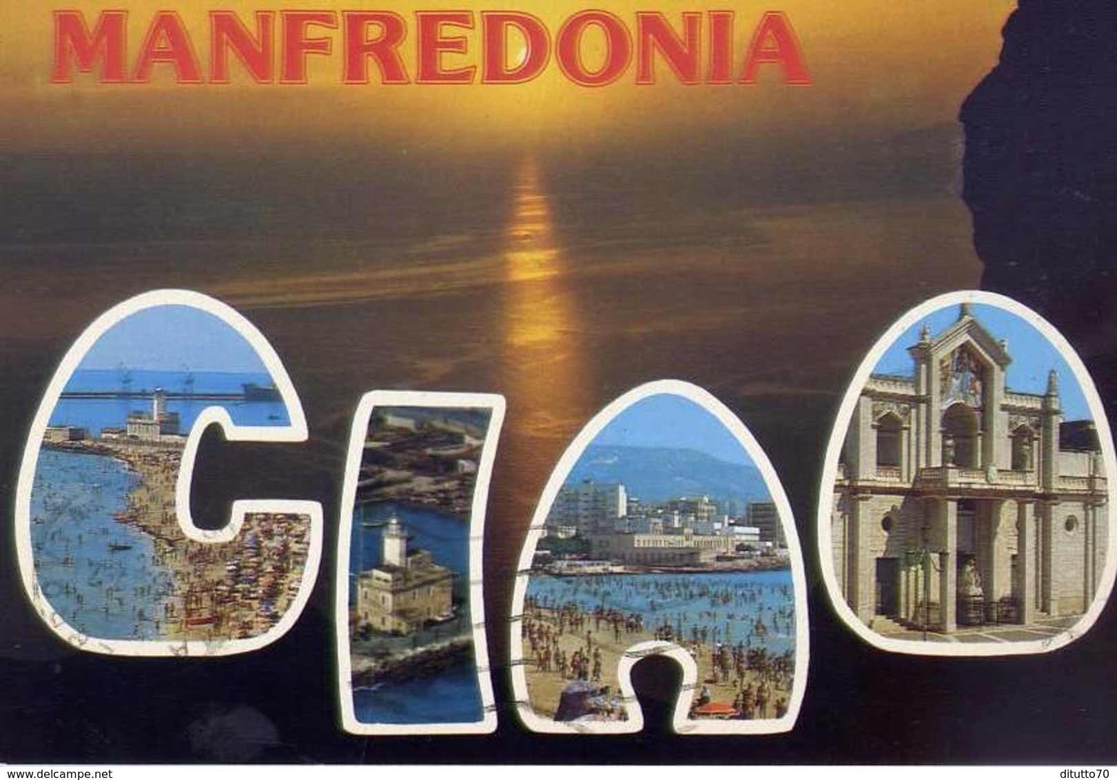 Manfredonia - Formato Grande Viaggiata – E 13 - Manfredonia