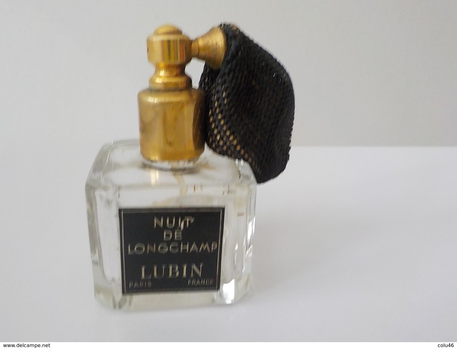 Flacon Vapo Ancien Lubin Nuit De Longchamp - Miniature Bottles (without Box)