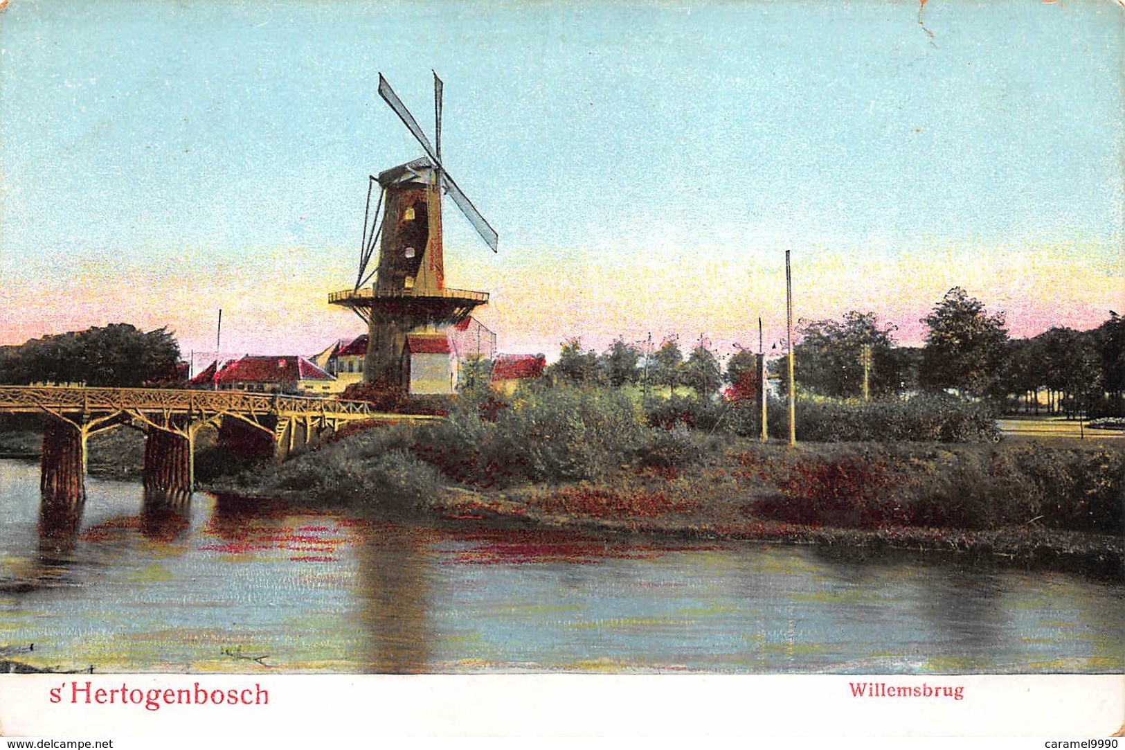 Windmolen Molen Windmill Moulin à Vent  's Hertogenbosch  Willemsbrug       L 607 - Windmolens