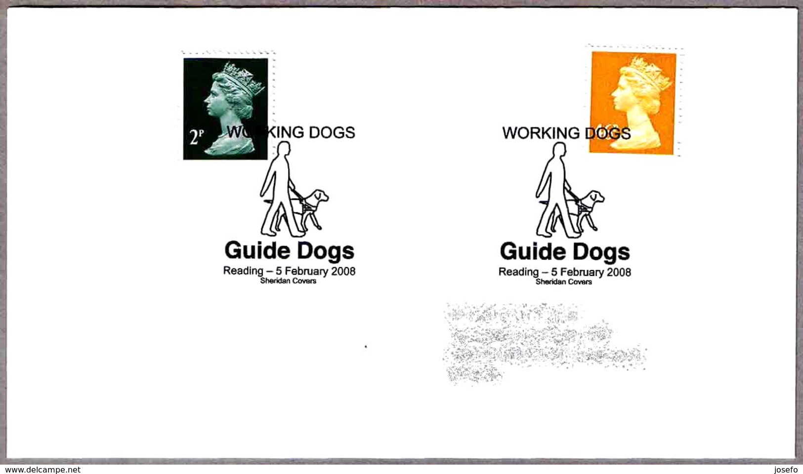 WORKING DOGS - GUIDE DOGS - PERROS GUIA. Reading 2008 - Handicap