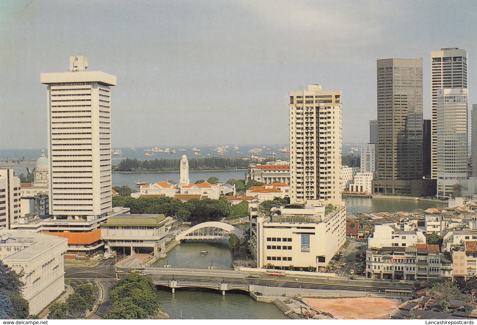 Postcard Singapore New Otani Hotel River Valley Road On Bank Of Singapore River My Ref  B23696 - Singapore